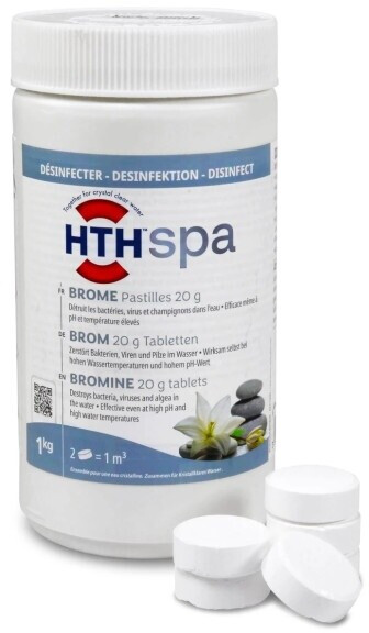 Broma dezinfekcijas tabletes – 1 kg (20 g tabletes)